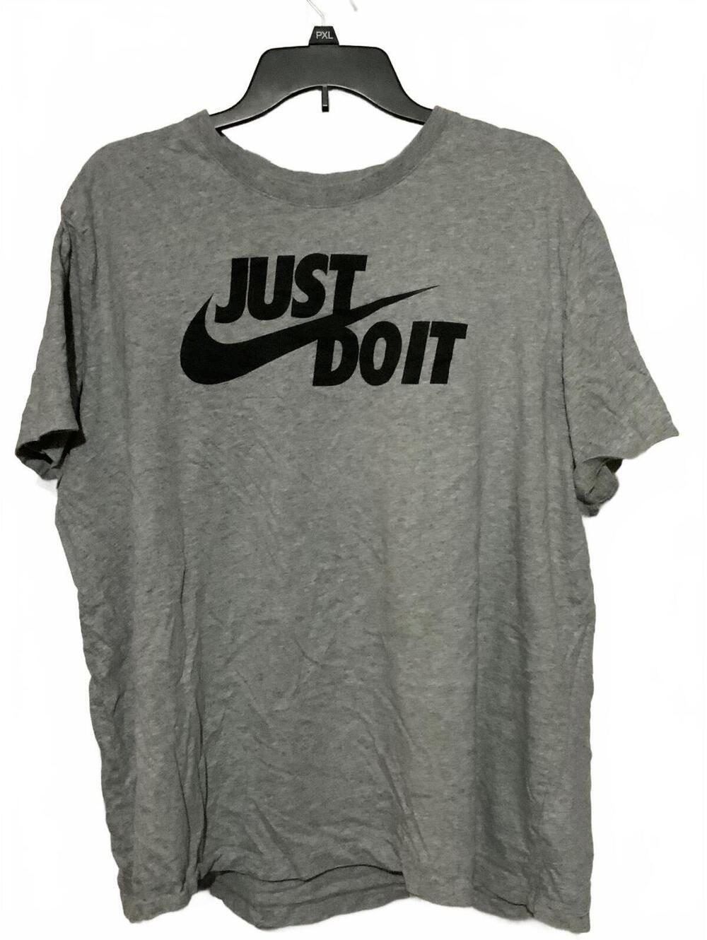 Nike Just Do It Gray T-Shirt